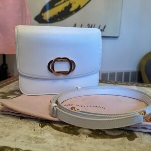 Stuart weitzman bag/clutch brand new